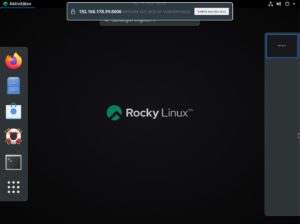 Abbildung 3: Gnome&nbsp;3.32 kommt bei allen Kandidaten bei der DVD-Version zum Einsatz, hier bei Rocky Linux. Auch die installierten Anwendungen sind dieselben.