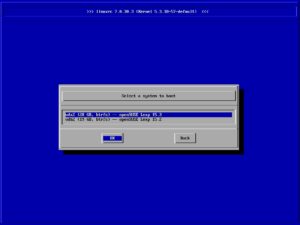 Abbildung 3: Der OpenSuse-Installer kann auch OpenSuse-Systeme mit nicht funktionalem Bootloader starten. YaST repariert den Bootloader dann mit wenigen Klicks.