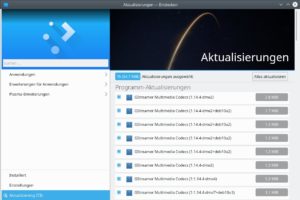 Abbildung 4: Mit Discover steht ein weiteres Frontend zur Paketverwaltung bereit, das unter anderem auch die Installation von AppImages und Flatpaks unterstützt.