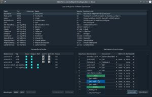 Abbildung 4: Im Werkzeug <span class="ui-element">MIDI-Port- und SoftSynth-Konfiguration</span> finden Sie rechts unten eine Liste, in der Sie die vorhandenen Ger&auml;te an Ports f&uuml;r die Spuren in MusE binden d&uuml;rfen.