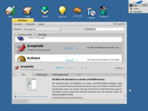 Abbildung 6: In Haiku installieren Sie zusätzliche Pakete im Terminal oder grafisch über den Paketmanager HaikuDepot.