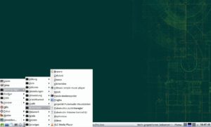 Abbildung 2: Ein IceWM-Desktop ähnlich dem vom OpenSuse-Installer als <span class="ui-element">Allgemeiner Desktop</span> angebotenen war auf den ersten Asus-Netbooks vorinstalliert. Die Geräte fanden viele Käufer. Unser Test-PC hat eine ähnliche Performance.
