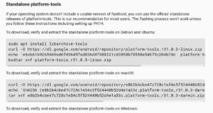 Abbildung 3: Die alternative Installation per Kommandozeile bietet mehr Kontrolle &uuml;ber und Einblick in die Installation, verf&auml;hrt aber nach dem gleichen Prinzip wie die Installation im Web-Installer.