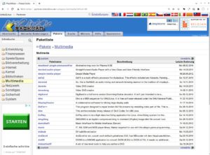 Abbildung 6: Das Packman-Repository mit nicht aus lizenzrechtlichen Gründen beschnittenen Multimediapaketen synchronisiert sich mit dem aktuellen Stand von Tumbleweed, jedoch nicht mit den per <code>tumbleweed</code> verfügbaren historischen Snapshots.