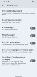 Abbildung 10: Die Sicherheit Ihres Ger&auml;ts bestimmen Sie zum Teil selbst durch die Auswahl der installierten Apps und die getroffenen Einstellungen.