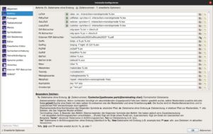 Abbildung 2: Zum Erstellen eines Dokuments aus dem LaTeX-Code und für das Anzeigen der fertigen Datei greift TeXStudio auf externe Programme zurück, die Sie bei Bedarf anpassen.
