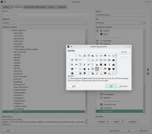 Abbildung 2: Das Starten des Dialogfensters l&auml;sst sich mittels eines Icons bewerkstelligen.