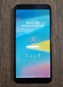 Abbildung 6: Viele der Distributionen f&uuml;r das Pinephone nutzen PostmarketOS als Grundlage und verwenden dabei neben Phosh oder Sxmo unter anderem auch Plasma Mobile als Oberfl&auml;che, das im letzten Jahr sehr gute Fortschritte erzielte.