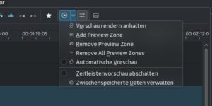 Abbildung 10: Rendern Sie die Vorschau nicht vorab, dann kommt der nur einen Prozessorkern nutzende Vorschauprozess in Kdenlive bei Effekten schnell an seine Grenzen.
