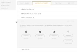 Abbildung 2: Waveform 12 selbst gibt es auch für den Raspberry Pi, die meisten Extras des Bundles setzen aber einen PC mit Linux als Betriebssystem voraus.