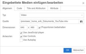Abbildung 3: Multimediainhalte lassen sich individuell an die Seite anpassen.