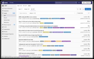 Abbildung 3: Ein Bugtracker wie hier der für Gimp im Gnome-Quellcode-Hosting-Dienst sammelt eingegangene Bug Reports, damit die Entwickler sie abarbeiten.