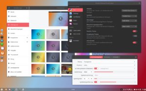 Abbildung 3: Die Einstellungen verteilen sich auf drei Programme. Der Autostart des Plank-Docks lässt sich in den <span class="ui-element">Budgie Desktop Einstellungen</span> deaktivieren.
