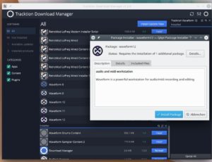 Abbildung 4: Auf dem Tuxedo-PC mit Ubuntu als Betriebssystem installiert QApt das Paket klaglos.