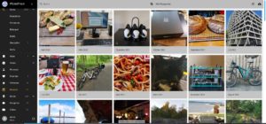Abbildung 3: Die Kalenderansicht erlaubt einen schnellen Überblick über die pro Monat aufgenommenen Bilder.