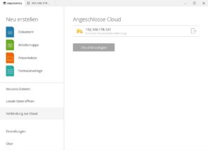 Abbildung 6: Zum gemeinschaftlichen Arbeiten an Dokumenten integriert Seafile die Office-Suiten OnlyOffice und Collabora Online.