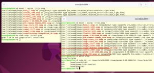 Abbildung 8: Nach der Gimp-Installation mit Snap gibt es in der Mount-Tabelle drei neue Einträge.