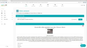 Abbildung 9: Die Analysen des InVID-Toolkits fallen sehr detailliert aus.