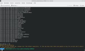 Abbildung 5: Am Ende des Backup-Vorgangs erscheint die Meldung <span class="ui-element">Everything is ok</span>. Bewahren Sie das vergebene Passwort für eine eventuelle Wiederherstellung sicher auf.