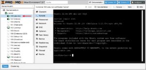 Abbildung 5: Nach dem Erstellen startet der Container mit Ubuntu Server automatisch und steht zum Einsatz bereit.