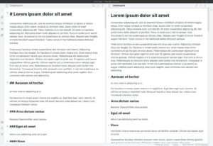 Abbildung 3: Bei Obsidian handelt es sich eigentlich um eine Notizenverwaltung &auml;hnlich eines Zettelkastens; er funktioniert aber auch prima als Markdown-Editor.