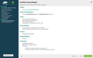 Abbildung 3: Dist-Upgrades mithilfe der Leap-Installations-DVD nutzen die (im Detail leicht modifizierte) schon aus der OpenSuse-Installation bekannte grafische Umgebung.