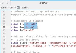 Abbildung 5: Der Blockauswahlmodus erweist sich vor allem beim Programmieren als sehr n&uuml;tzlich.