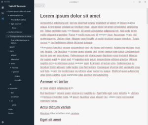 Abbildung 5: Marktext ist ein eleganter und umfangreicher quelloffener Markdown-Editor mit vielen Fans weltweit.