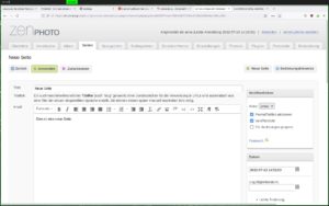 Abbildung 8: &Uuml;ber das Plugin <span class="ui-element">tinymce4</span> steht Ihnen ein WYSIWYG-Seiteneditor zur Verf&uuml;gung.