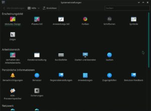 Abbildung 2: Bei den vereinfachten Systemeinstellungen spart das Projekt am falschen Ende: Die moderne Fassung mit Seitenleiste verschafft einen besseren Überblick.