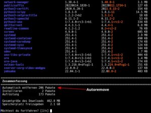 Abbildung 5: Wenn Sie nicht m&ouml;chten, dass Nala den Befehl <code>autoremove</code> beim Upgrade ausf&uuml;hrt, verhindern Sie das &uuml;ber die Konfigurationsdatei.