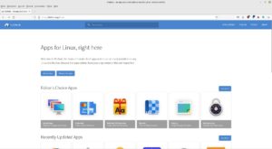 Abbildung 5: Mit Flathub steht ein zentrales Repository f&uuml;r Flatpaks bereit.