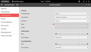 Abbildung 7: Das Programm <span class="ui-element">GNOME-Optimierung</span> setzt die Optik auf den Standard zurück, wenn Sie für <span class="ui-element">Anwendungen</span> und <span class="ui-element">Symbole</span> das Theme Adwaita wählen.