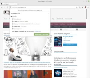 Abbildung 10: Die Routen, die Ihre Daten nehmen, k&ouml;nnen Sie im Tor-Browser einsehen und modifizieren.