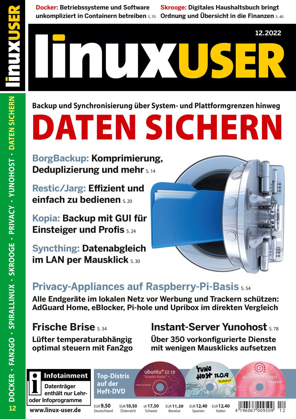 Heftcover LinuxUser 12/2022