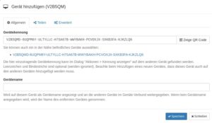 Abbildung 1: Der Einrichtungsdialog von Syncthing findet weitere Endger&auml;te im lokalen Netz automatisch.