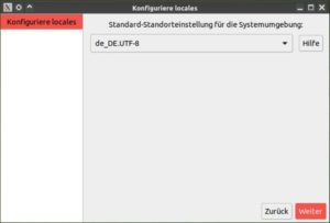 Abbildung 2: Nach der Installation ignorierte das System das gewünschte deutsche Tastatur-Layout. Das lässt sich aber problemlos nachholen.