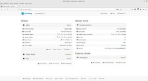 Abbildung 2: Das Tool gibt im Browser-Fenster bei Bedarf detailliert Auskunft &uuml;ber den Status der Ger&auml;te und Dateitransfers.