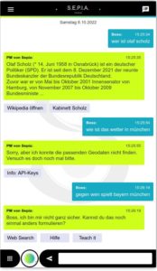 Abbildung 5: SEPIAs Web-Client sieht in unterschiedlichen Browsern nahezu gleich aus.
