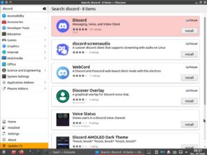 Abbildung 6: Das alternative Paketformat Flatpak stellt Spiral vorkonfiguriert und an Flathub angebunden bereit.
