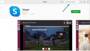 Abbildung 1: Installieren Sie Programme &uuml;ber <span class="ui-element">Ubuntu Software</span>, dann stellen Sie &uuml;ber ein Auswahlfeld oben rechts die Quelle ein. Einige Pakete wie etwa Firefox stehen generell nur als Snap bereit.
