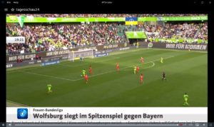 Abbildung 3: Im Vollbildmodus bleibt nur die untere Steuerleiste erhalten, die sich nach einem kurzen Intervall der Inaktivit&auml;t automatisch ausblendet.