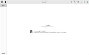Abbildung 7: EasySSH kommt mit einer selbsterkl&auml;renden Oberfl&auml;che.