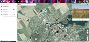 Abbildung 8: Die Karten-App Maps ist in der &uuml;berarbeiteten Version in der Lage, Bilder aus der App Photos Orten in der Karte zuzuordnen.
