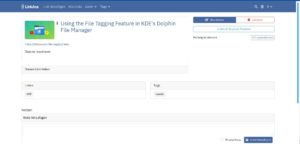 Abbildung 8: Ein Klick auf <span class="ui-element">Alle Links</span> zeigt erwartungsgem&auml;&szlig; eine &Uuml;bersicht &uuml;ber alle gespeicherten Links mit einem Thumbnail der entsprechenden Webseite.