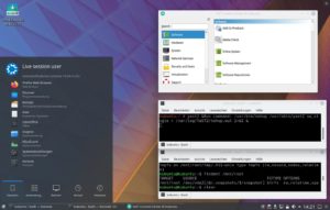 Abbildung 2: YaST gibt es für Ubuntu nicht. Das Programm aus Leap 15.4 wurde hier lediglich von einer Kubuntu-18.04-Live-DVD per Chroot aus dem Dateisystem einer OpenSuse-Leap-Installation heraus gestartet.