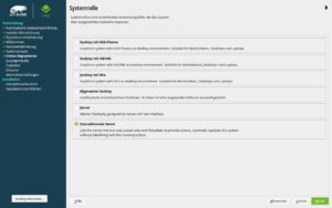 Abbildung 8: Den Update-Mechanismus für ein Read-only-Root-Dateisystem konnte der Suse-Installer auch bisher schon einrichten, wenn auch nur in Zusammenhang mit einem minimalen Server-System ohne grafische Oberfläche.