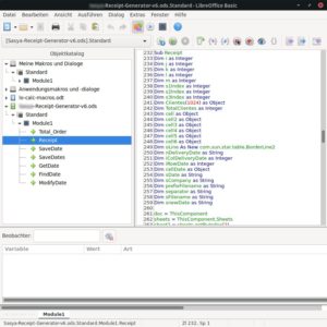 Abbildung 2: Wenn Sie im Objektkatalog eine Subroutine ausw&auml;hlen, k&ouml;nnen Sie diese &uuml;ber <span class="ui-element">Play</span> ausf&uuml;hren.