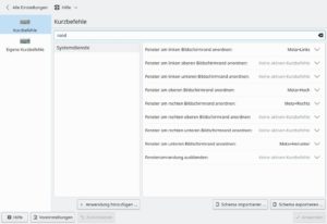 Abbildung 4: Unter KDE erweist sich die Fensterkachelung &uuml;ber [Super] und die Pfeiltasten als guter Kompromiss zwischen der erzwungenen Kachelung bei Tiling-Window-Managern und dem fehlerbehafteten Zurechtziehen von Fenstern mit der Maus.