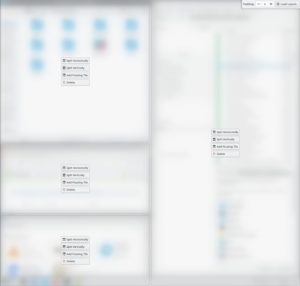 Abbildung 6: Die unter Tumbleweed verf&uuml;gbare KDE-Plasma-Version&nbsp;5.27 erlaubt es, beliebige Kachelanordnungen zusammenzustellen und Fenster mit einer einzigen Mausbewegung in eine der vordefinierten Kacheln zu ziehen.